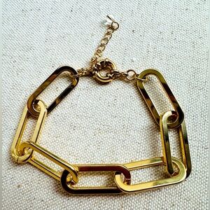 House of Harlow Gold Link Chain Bracelet
